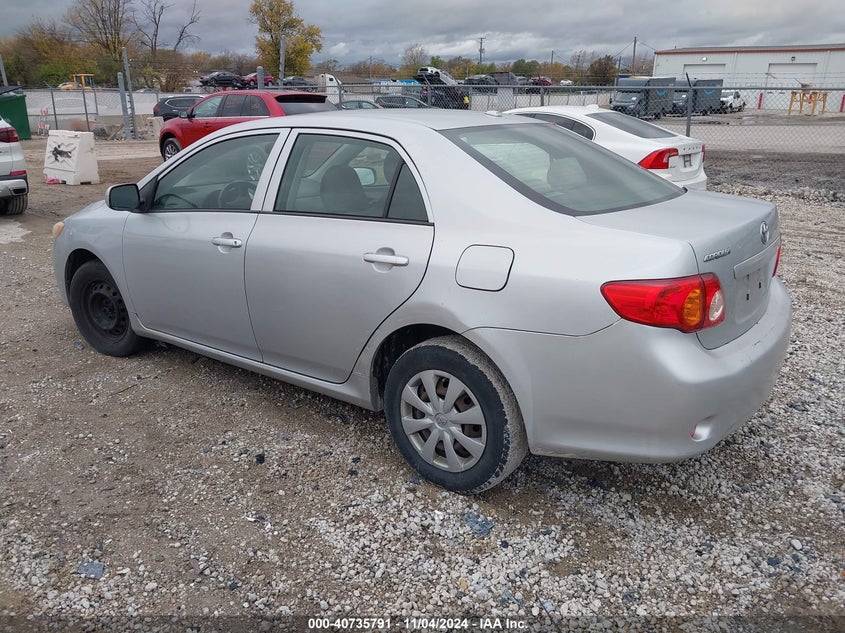 2009 TOYOTA COROLLA VIN: JTDBL40E699068587