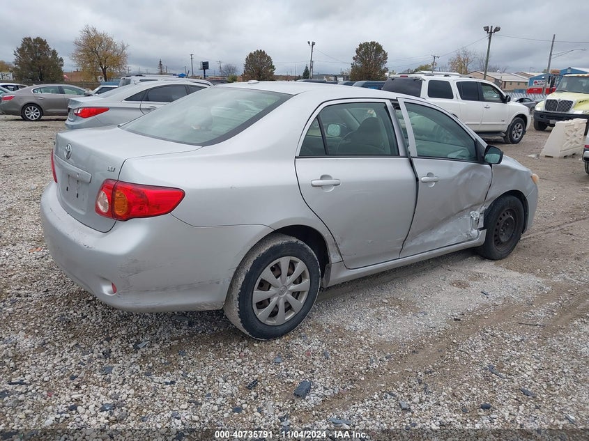2009 TOYOTA COROLLA VIN: JTDBL40E699068587