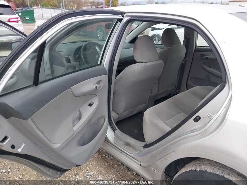 2009 TOYOTA COROLLA VIN: JTDBL40E699068587