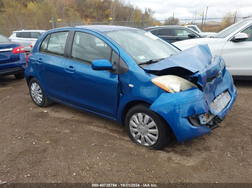 2010 Toyota Yaris VIN: JTDKT4K35A5278539 Lot: 40735794