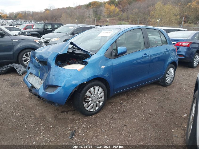 2010 Toyota Yaris VIN: JTDKT4K35A5278539 Lot: 40735794