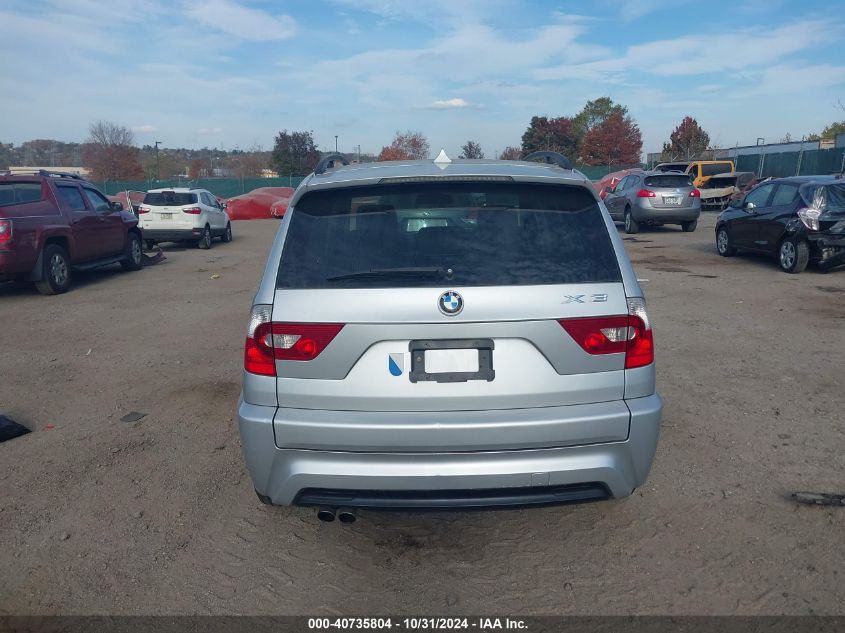 2006 BMW X3 3.0I VIN: WBXPA934X6WG88597 Lot: 40735804