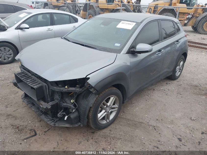 VIN KM8K12AA9KU345821 2019 Hyundai Kona, SE no.2