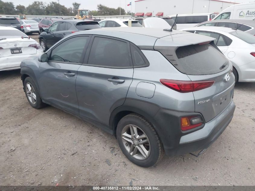 VIN KM8K12AA9KU345821 2019 Hyundai Kona, SE no.3