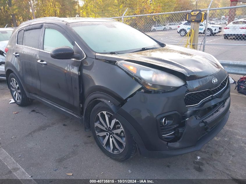 2017 Kia Sportage Ex VIN: KNDPN3AC9H7157975 Lot: 40735815