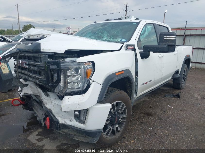 2023 GMC Sierra 2500Hd 4Wd Standard Bed At4 VIN: 1GT49PEY1PF190655 Lot: 40735816