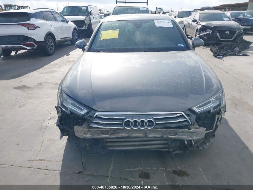 2019 AUDI A4 45 PREMIUM - WAUENAF46KA043291