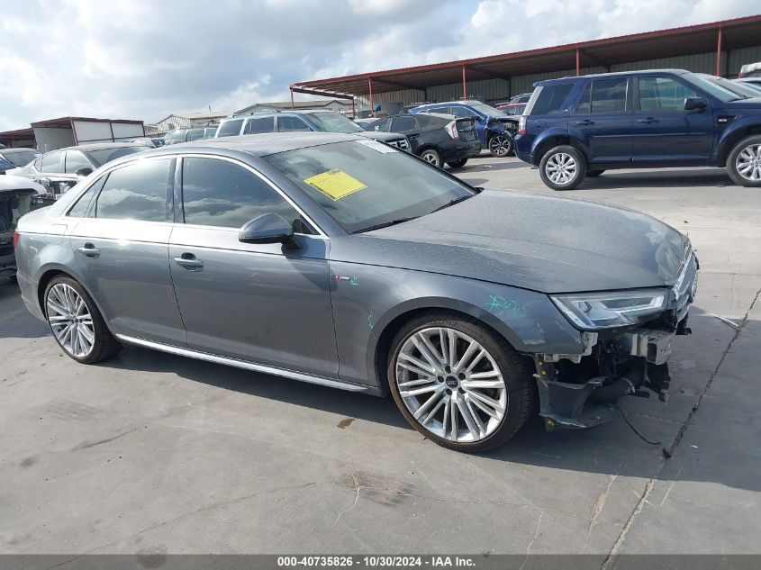 2019 AUDI A4 45 PREMIUM - WAUENAF46KA043291