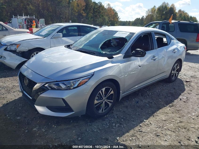 2021 Nissan Sentra Sv Xtronic Cvt VIN: 3N1AB8CV3MY241067 Lot: 40735836