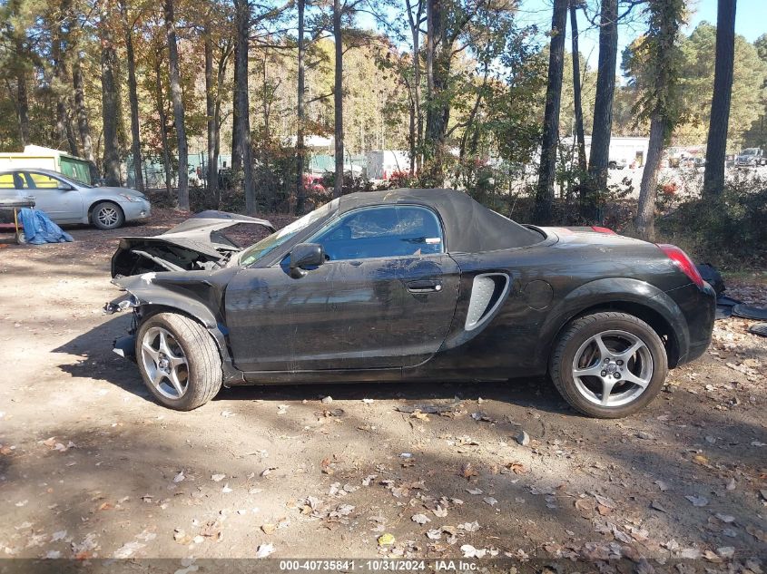 2001 Toyota Mr2 Spyder VIN: JTDFR320910039377 Lot: 40735841