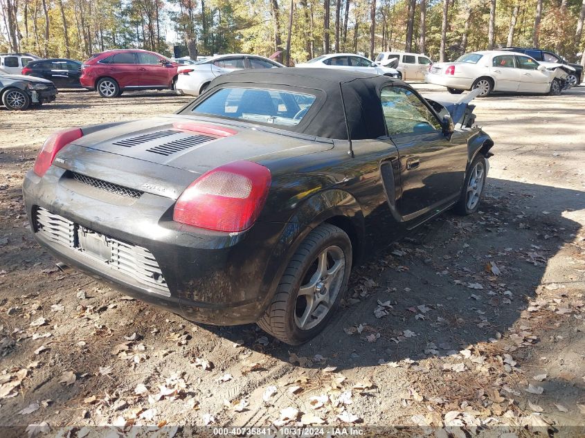 2001 Toyota Mr2 Spyder VIN: JTDFR320910039377 Lot: 40735841