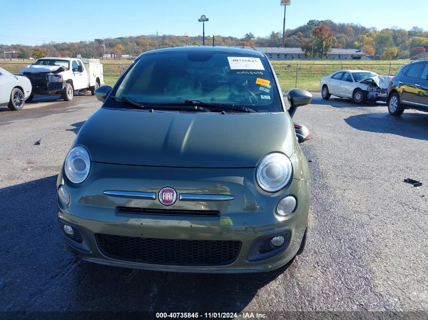 2015 Fiat 500 Sport VIN: 3C3CFFBR0FT500380 Lot: 40735845