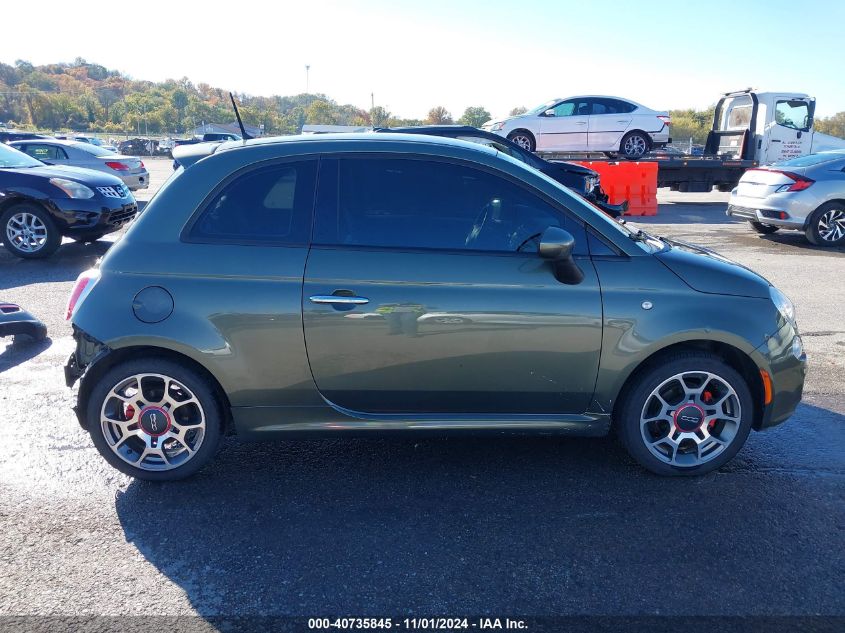 2015 Fiat 500 Sport VIN: 3C3CFFBR0FT500380 Lot: 40735845