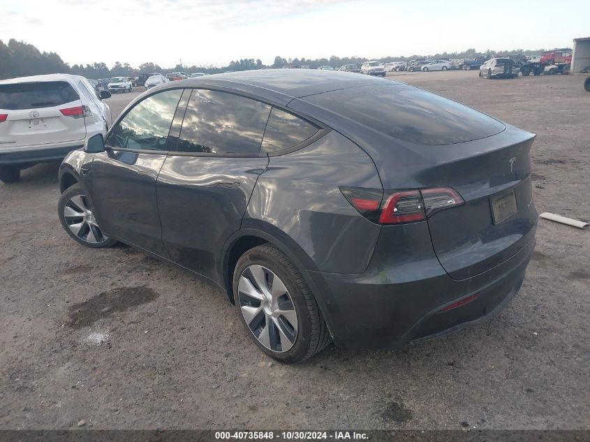 VIN 5YJYGDEE7MF174312 2021 TESLA MODEL Y no.3