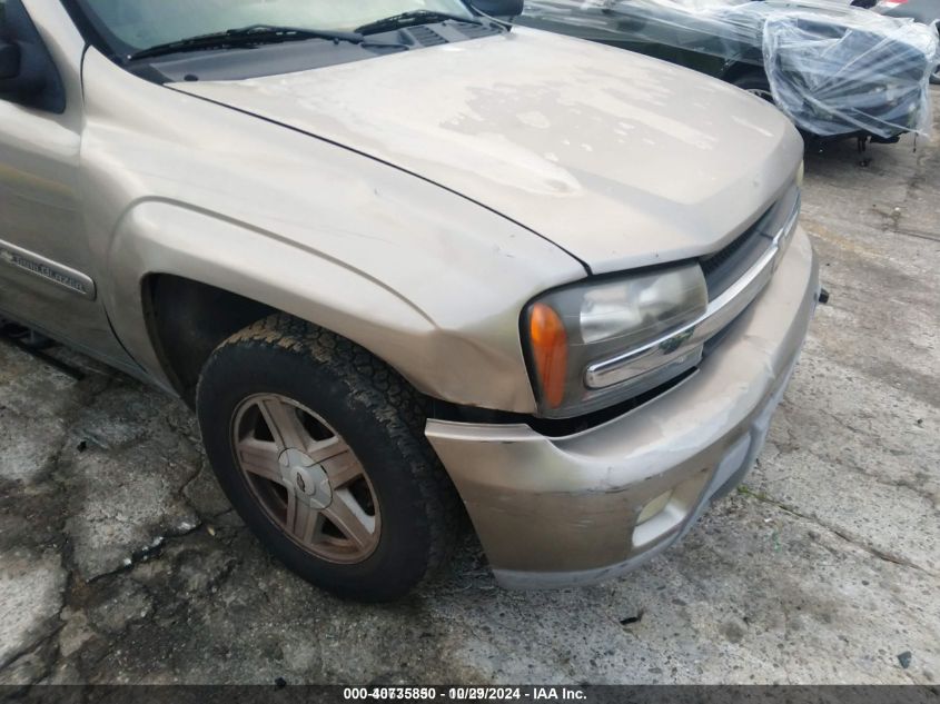 2002 Chevrolet Trailblazer Ltz VIN: 1GNDT13S322312274 Lot: 40735850