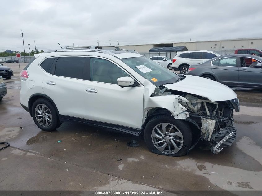 2014 Nissan Rogue Sl VIN: 5N1AT2MTXEC803699 Lot: 40735900