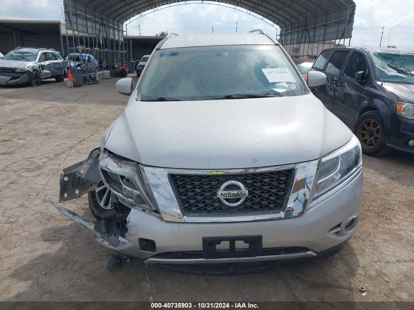 2014 Nissan Pathfinder Sl VIN: 5N1AR2MN1EC622717 Lot: 40735903