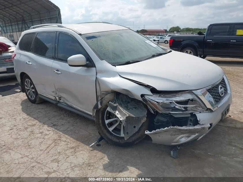 2014 Nissan Pathfinder Sl VIN: 5N1AR2MN1EC622717 Lot: 40735903