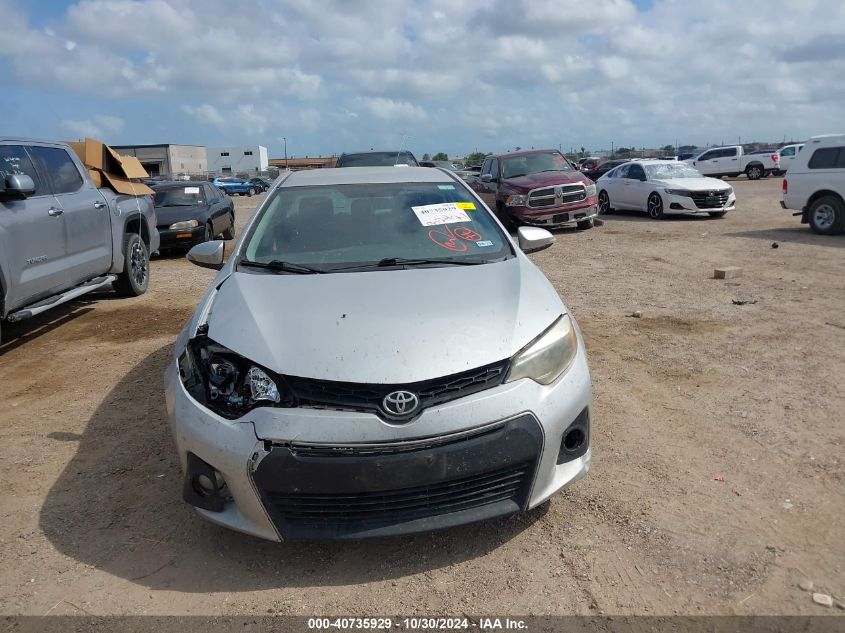 2015 Toyota Corolla S VIN: 2T1BURHE1FC407082 Lot: 40735929