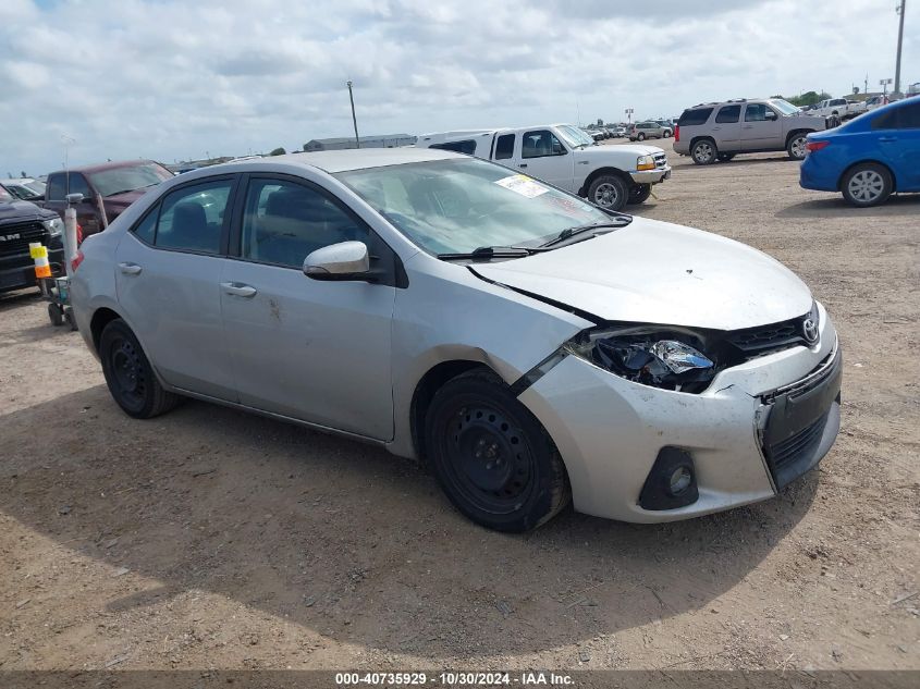 2015 Toyota Corolla S VIN: 2T1BURHE1FC407082 Lot: 40735929