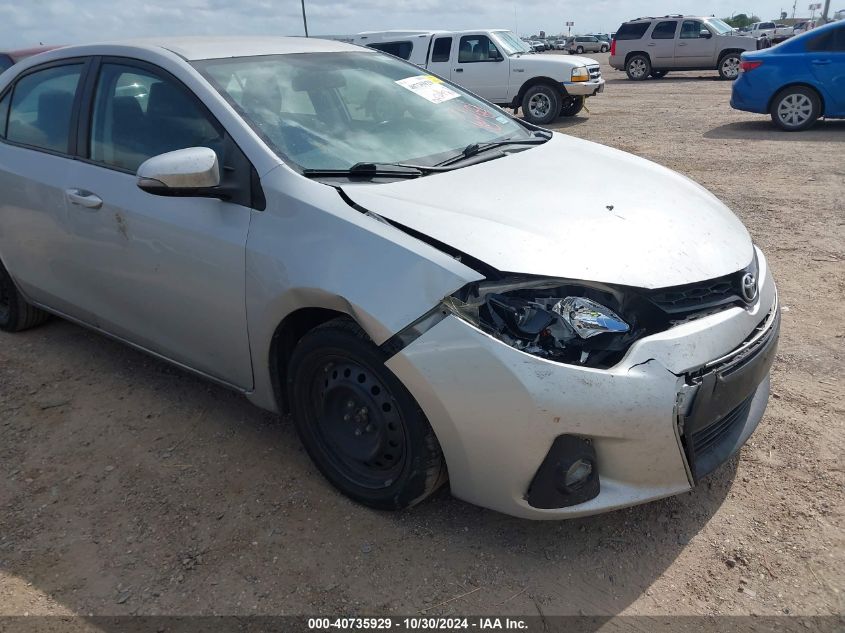 2015 Toyota Corolla S VIN: 2T1BURHE1FC407082 Lot: 40735929