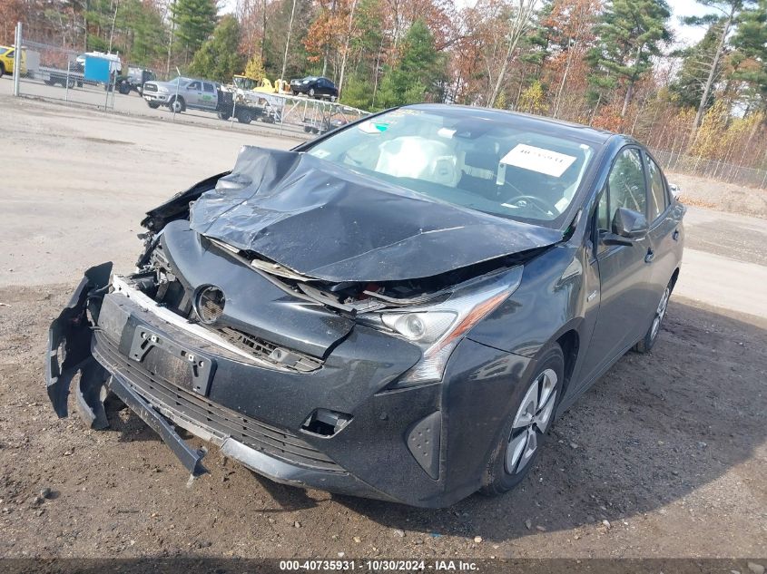 2018 Toyota Prius VIN: JTDKARFU4J3553383 Lot: 40735931