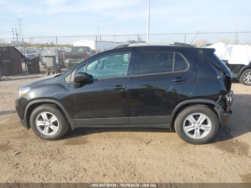 2021 Chevrolet Trax Fwd Lt VIN: KL7CJLSBXMB310612 Lot: 40735934