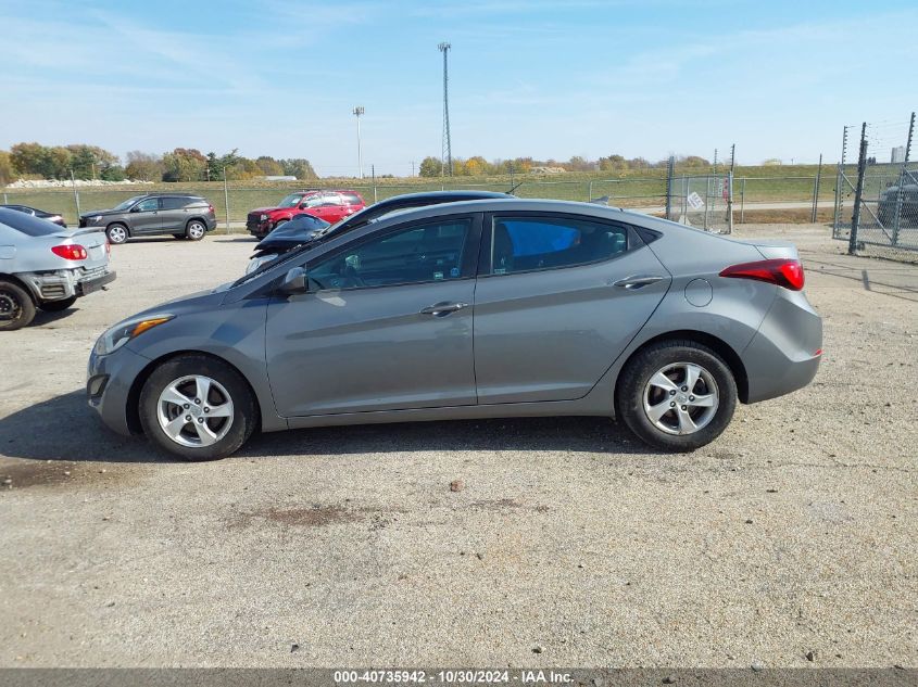 2014 Hyundai Elantra Se VIN: 5NPDH4AE1EH488512 Lot: 40735942