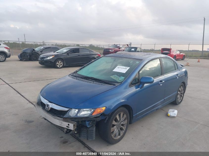 2010 Honda Civic Ex VIN: 19XFA1F81AE022625 Lot: 40735948