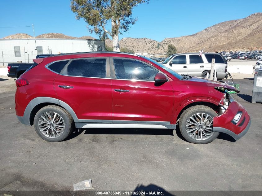 2019 Hyundai Tucson VIN: KM8J33AL4KU939567 Lot: 40735949