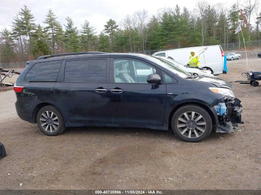 2018 Toyota Sienna Xle 7 Passenger VIN: 5TDDZ3DCXJS195374 Lot: 40735966