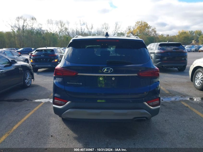 2020 Hyundai Santa Fe Sel VIN: 5NMS33AD1LH157964 Lot: 40735967