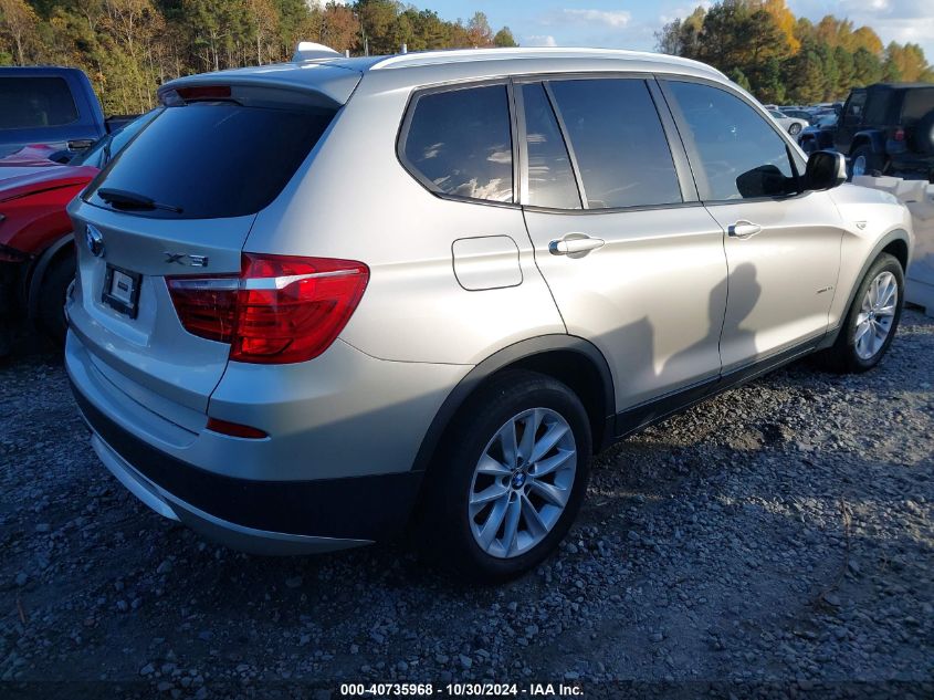 VIN 5UXWX9C59E0D34103 2014 BMW X3 no.4