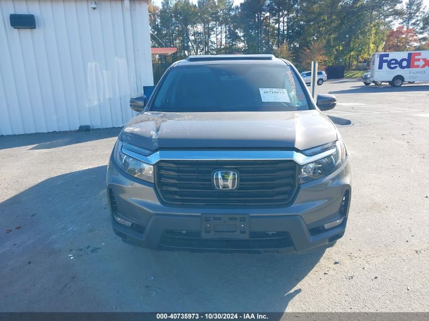 2022 Honda Ridgeline Rtl-E VIN: 5FPYK3F78NB024520 Lot: 40735973