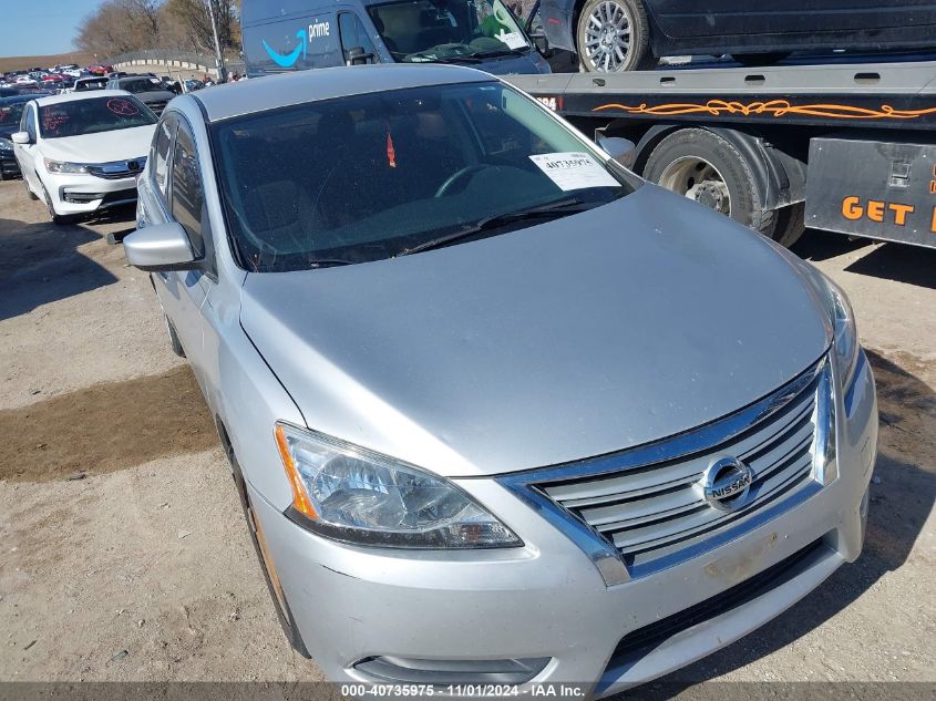 2015 Nissan Sentra Sv VIN: 3N1AB7AP8FL690971 Lot: 40735975