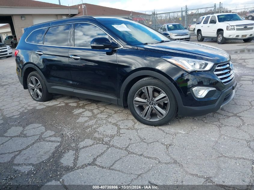 2015 Hyundai Santa Fe Limited VIN: KM8SRDHF3FU093950 Lot: 40735986