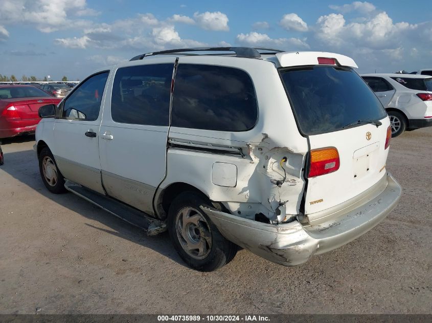 2000 Toyota Sienna Xle VIN: 4T3ZF13C1YU295473 Lot: 40735989