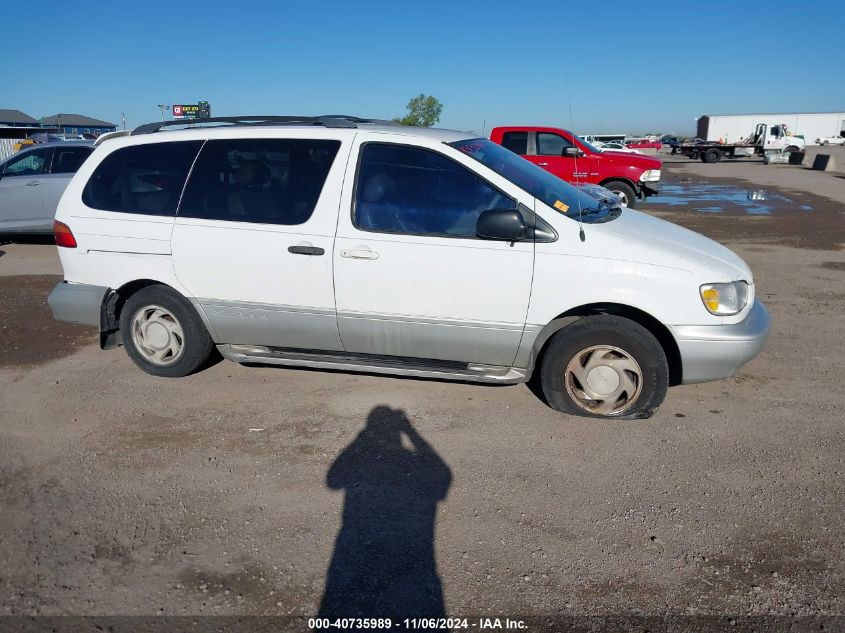 2000 Toyota Sienna Xle VIN: 4T3ZF13C1YU295473 Lot: 40735989