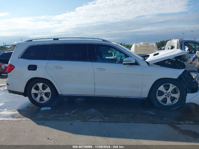 2018 Mercedes-Benz Gls 450 4Matic VIN: 4JGDF6EE5JB112754 Lot: 40735990