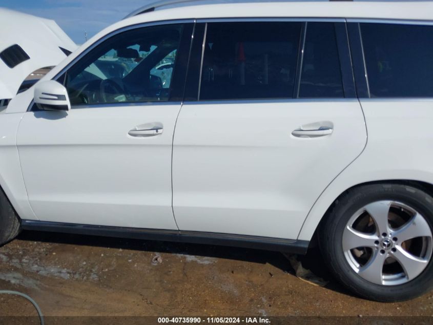 2018 Mercedes-Benz Gls 450 4Matic VIN: 4JGDF6EE5JB112754 Lot: 40735990