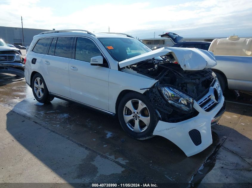 VIN 4JGDF6EE5JB112754 2018 Mercedes-Benz GLS 450, 4... no.1