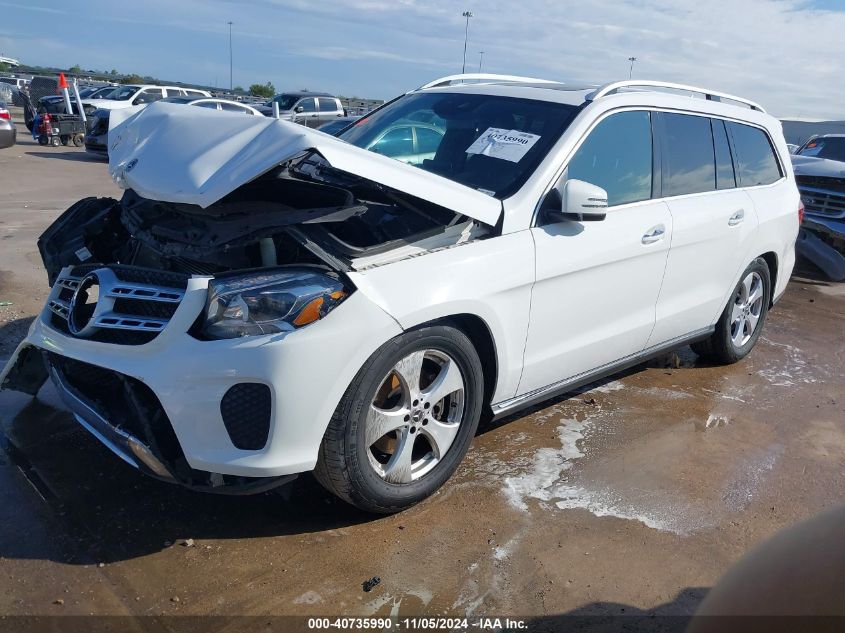 VIN 4JGDF6EE5JB112754 2018 Mercedes-Benz GLS 450, 4... no.2