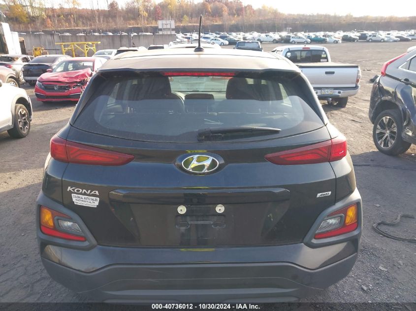 2019 Hyundai Kona Se VIN: KM8K1CAAXKU303776 Lot: 40736012