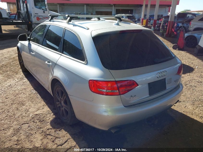 2009 Audi A4 2.0T Avant VIN: WAUVF78KX9A218809 Lot: 40736017