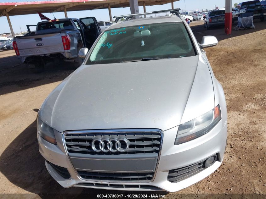 2009 Audi A4 2.0T Avant VIN: WAUVF78KX9A218809 Lot: 40736017