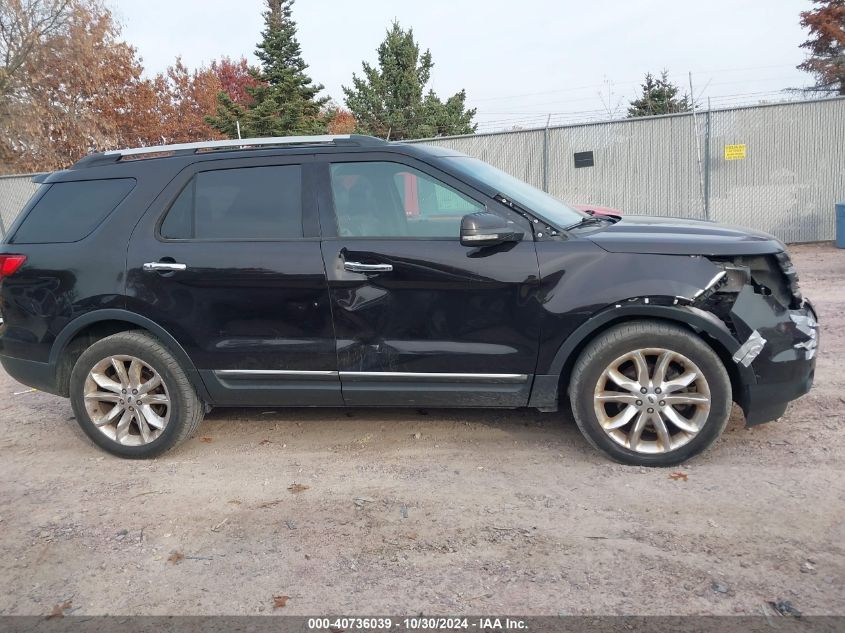 2013 Ford Explorer Limited VIN: 1FM5K8F87DGA99081 Lot: 40736039