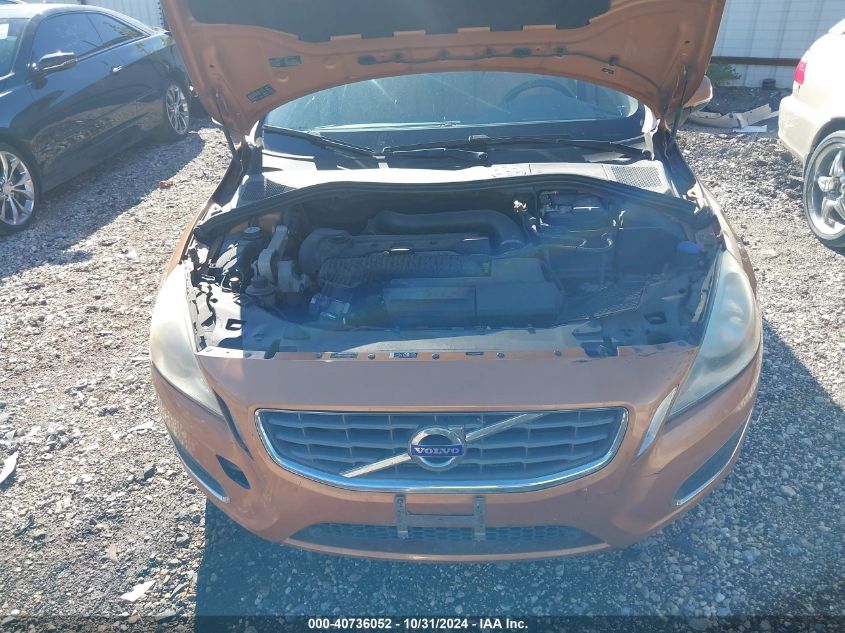 2012 Volvo S60 T5 VIN: YV1622FS3C2031867 Lot: 40736052