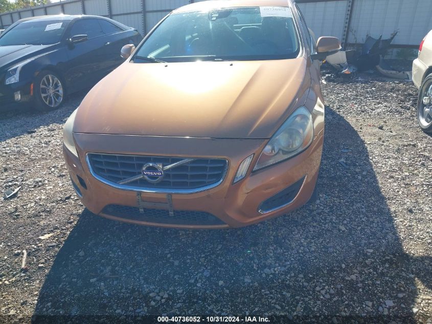 2012 Volvo S60 T5 VIN: YV1622FS3C2031867 Lot: 40736052