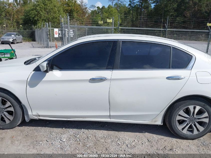 2014 Honda Accord Lx VIN: 1HGCR2F37EA209805 Lot: 40736060