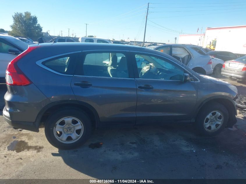 2016 Honda Cr-V Lx VIN: 2HKRM4H32GH607287 Lot: 40736065